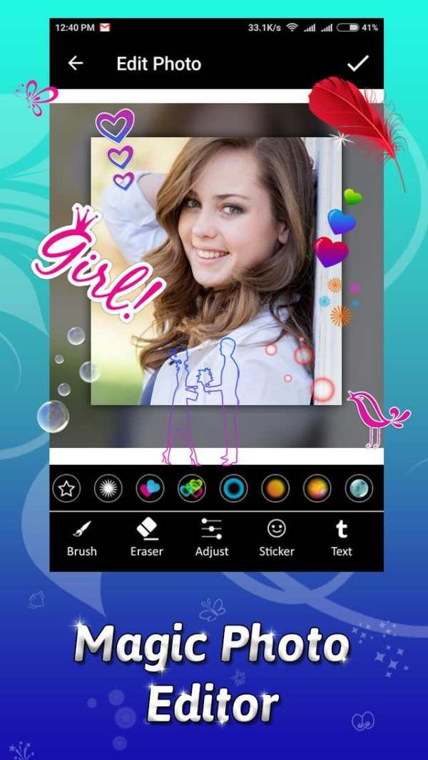 Photo Glitter Sparkle Effect screenshot 2