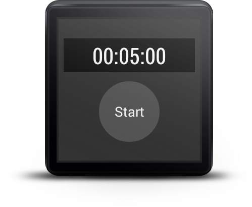 Advanced Timer For Wear OS (Android Wear) 1 تصوير الشاشة