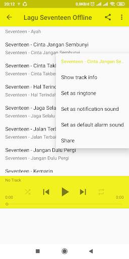 Lagu Seventeen Offline Populer screenshot 6