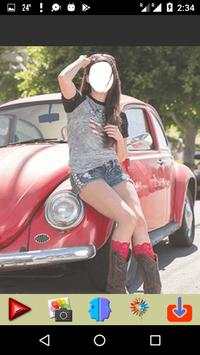 Women Selfie-Car Photo Frames 5 تصوير الشاشة