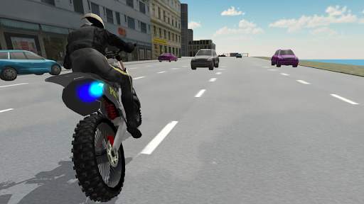 Police Motorbike Driving Simulator screenshot 7