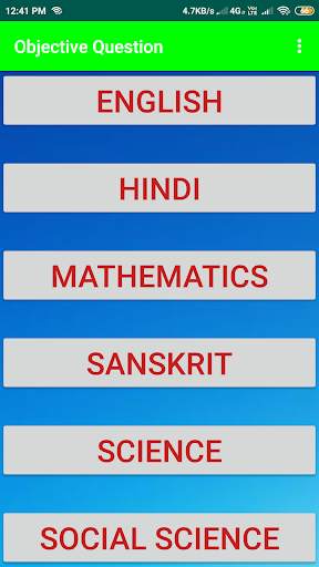 Class 10th 50% Objective Questions & Answers скриншот 1