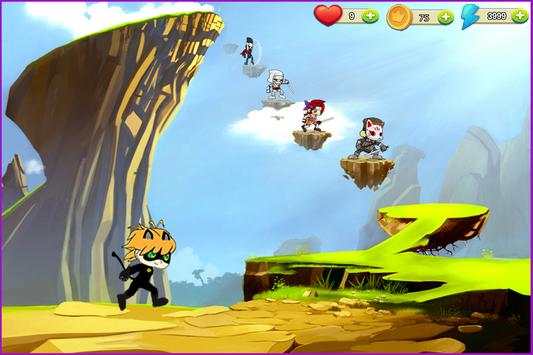 Impossible Cat Noir Escape screenshot 1