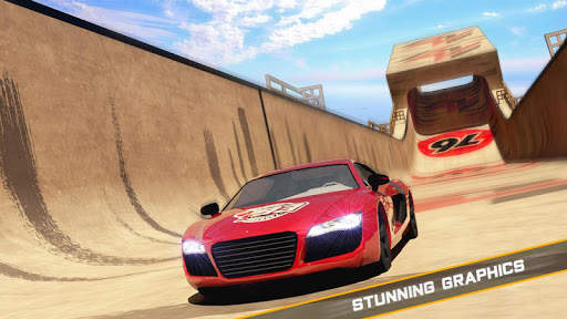Mega Ramp Car Racing Impossible Stunts screenshot 5
