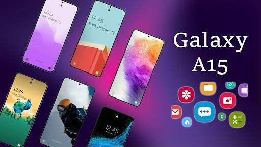 Galaxy A15 Launcher 2023 theme screenshot 2
