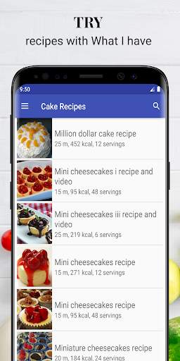 Cake recipes for free app offline with photo screenshot 1