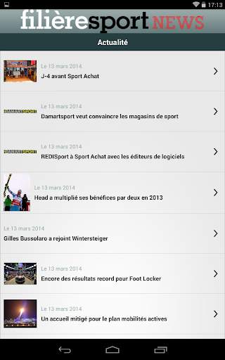 Filière Sport News screenshot 2