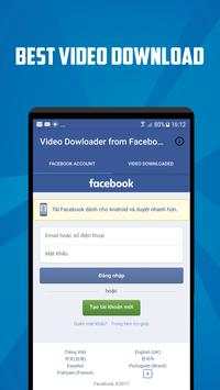 Video Downloader from Facebook screenshot 1