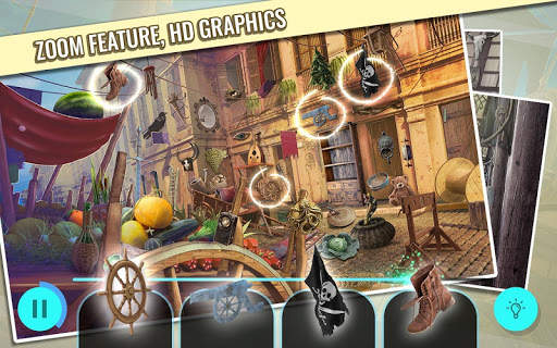Pirate Ship Hidden Objects Treasure Island Escape screenshot 2
