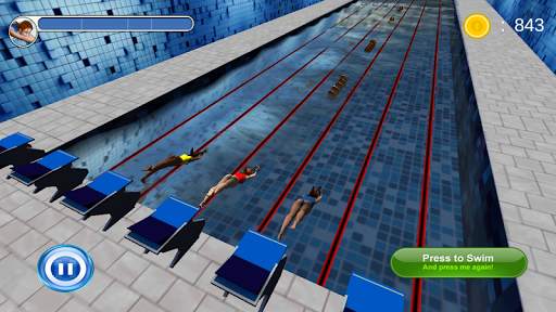 Swimming Race 3D screenshot 4