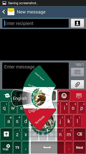 Mexico Keyboard Pro screenshot 2