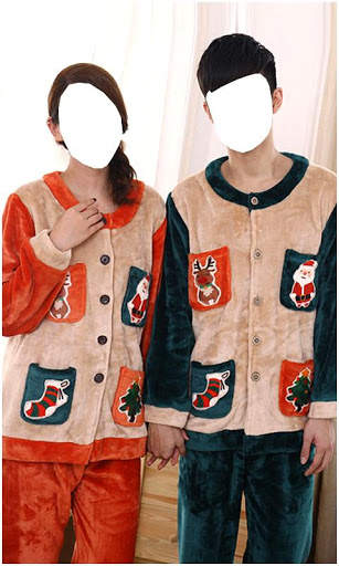 Christmas Couple Photo Suit screenshot 1