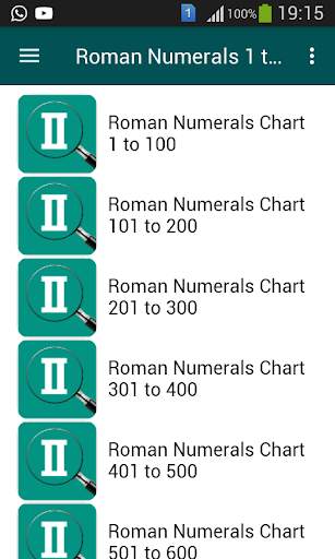 Roman Numerals 1 to 1000 2 تصوير الشاشة