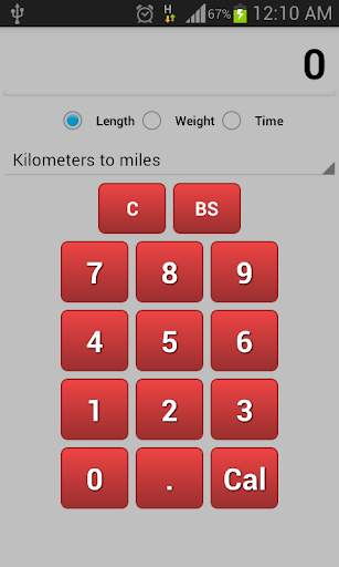 Metric Conversions screenshot 1