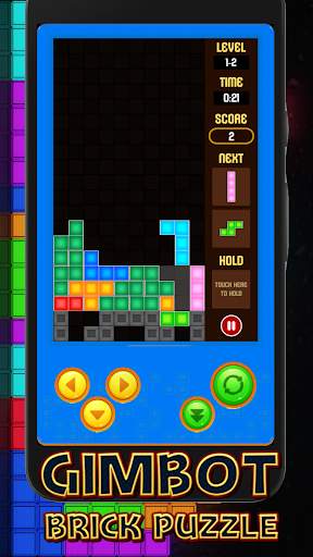 Gimbot - Classic Brick Puzzle Games screenshot 3