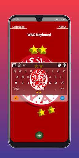 Clavier wydad athletic club الوداد الرياضي screenshot 2