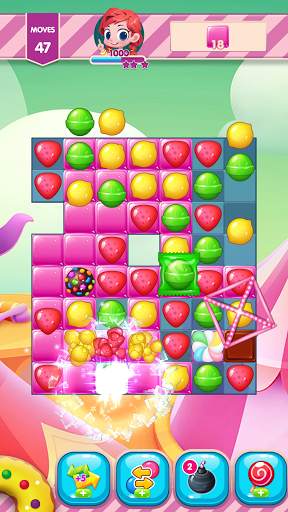 Sweet Candy Sugar: Match 3 Puz screenshot 1