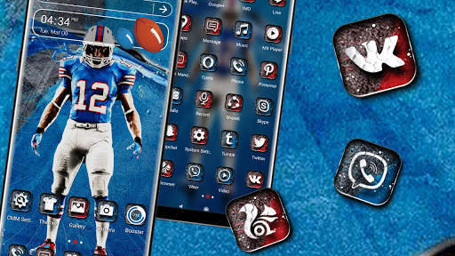 Rugby Player Theme screenshot 1