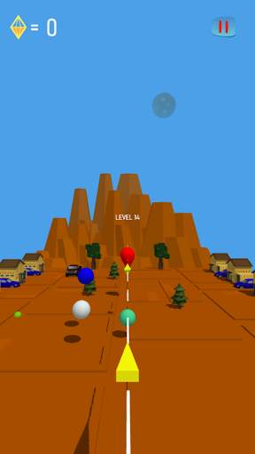 Red Balloon 3D | Bubble Shooter 3D screenshot 3