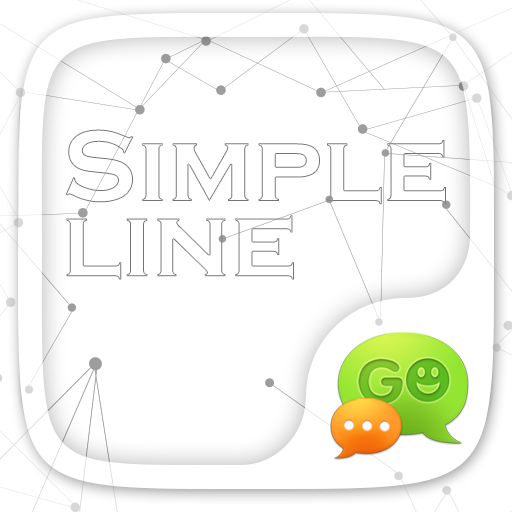 GO SMS PRO SIMPLE LINE THEME icon