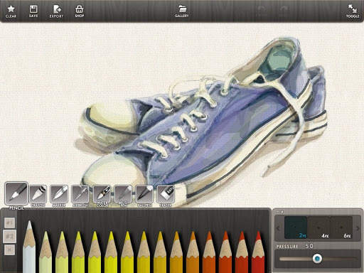 Water Color Pencil Lite screenshot 2