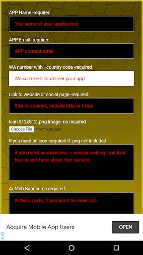 Web2App SuperPro screenshot 2