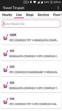 APSRTC Tirupati - Track Local City Bus Services screenshot 2