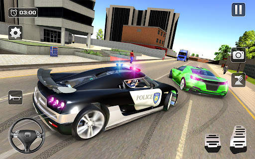 Police Car Driving Mad City screenshot 2