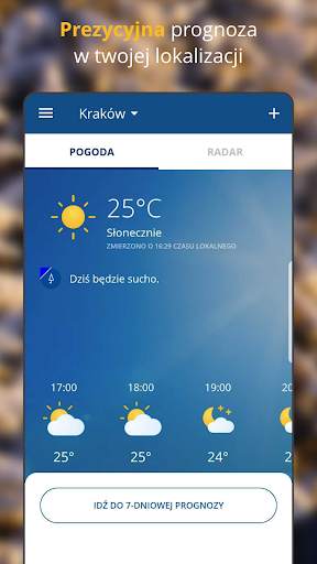 pogoda24: pogoda i radar screenshot 1