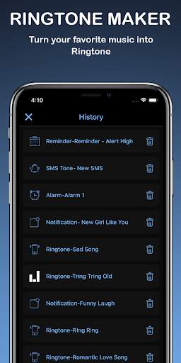 Best Ringtones Maker - Mp3 Editor & Music Cutter screenshot 3