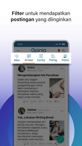 Opinia screenshot 1
