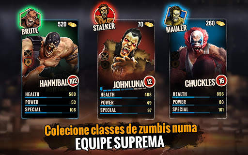 Campeões de luta de zumbis screenshot 8