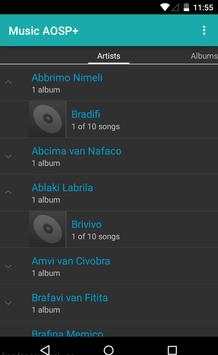 Music AOSP  screenshot 3
