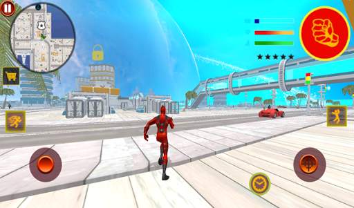 Grand Light Speed Robot : Superhero Fight screenshot 2