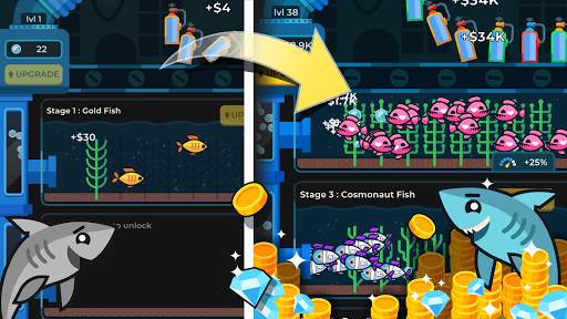 Idle Fish Aquarium screenshot 1