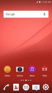 Wave Z4 Launcher Theme screenshot 4