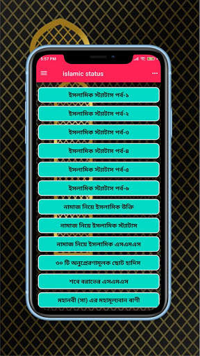 সকল ধরনের ইসলামিক স্ট্যাটাস ~ Best Islamic status screenshot 3