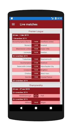 English Football Live screenshot 4