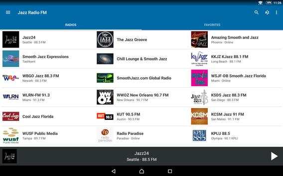 Jazz Radio FM 8 تصوير الشاشة