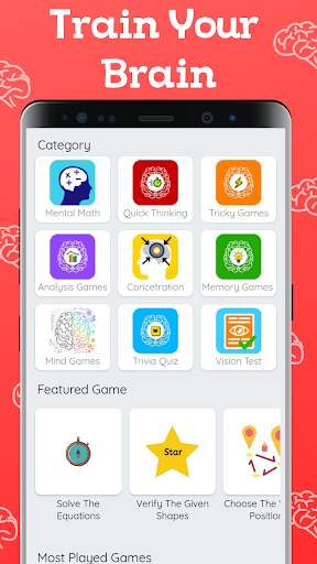 Brainy Games - Logical IQ Test screenshot 1