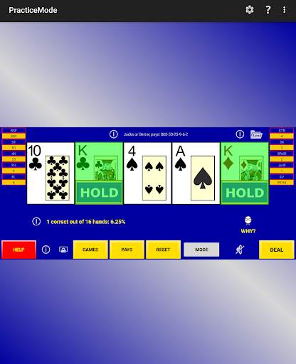 Play Perfect Video Poker Lite screenshot 11