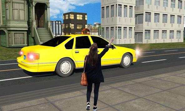 Crazy Taxi Driving Game screenshot 4