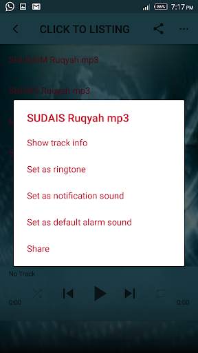 Full Ruqyah Sharia mp3 offline screenshot 3