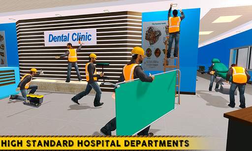 City Hospital Building Construction Building Games screenshot 3