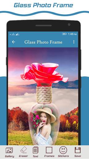 Glass Photo Frames 2 تصوير الشاشة