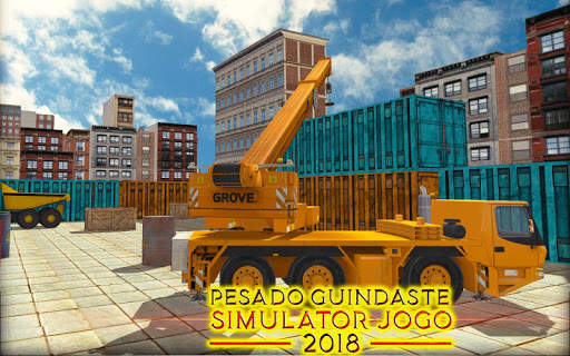 Pesado Grua Simulador Jogos screenshot 7