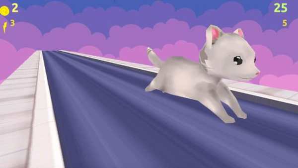 Talking Cat Candy Run screenshot 3