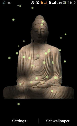 Buddha Fireflie Live Wallpaper screenshot 5