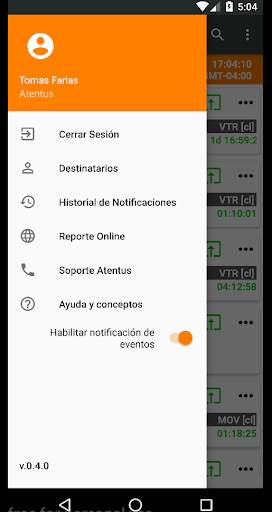 AppMobile Atentus screenshot 5