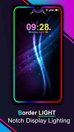 Border Light - Edge Light Neon screenshot 1